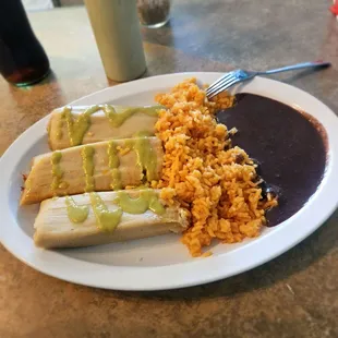 Tamales trio combo