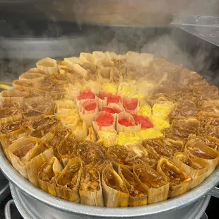 We have the Red pork tamales