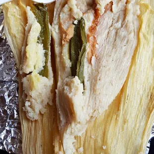 Jalapeño tamale