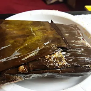 Oaxaqueno tamale.