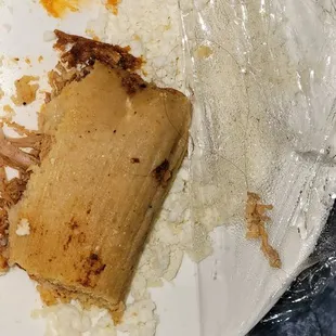 Hair found in my food