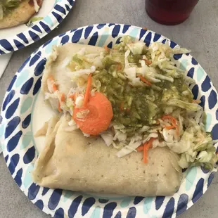 Two tamales more than enough!