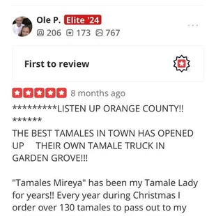 Ole P. Review which is what sold me and I've tried them today 11/24/24