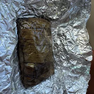 Banana leaf wrapped tamales