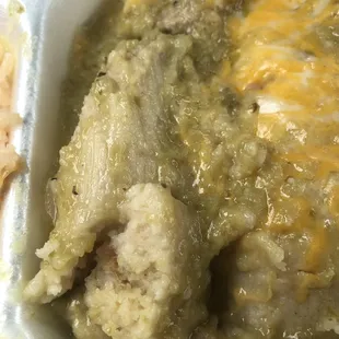 Tamale mush that consists of fat and corn meal. Disgusting.