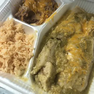 Tamale plate.