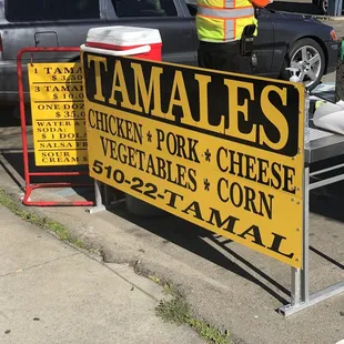 Multiple choices at this little stand on Gilman and San Pablo