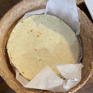 Handmade tortillas