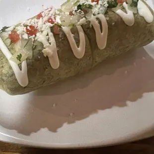 Chorizo burrito