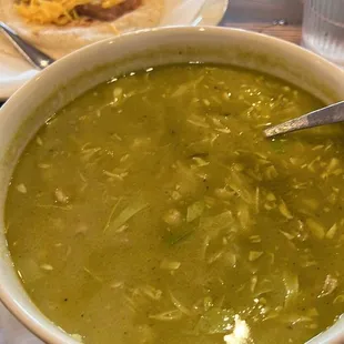 Green pozole