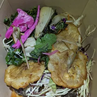 Asukar pop-up - kefta tostone sliders