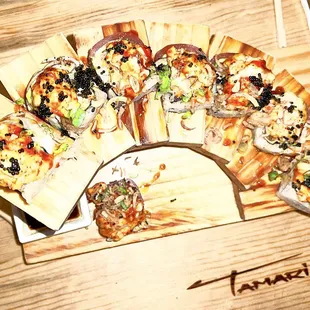 sushi and sashimi, food, sushi, sashimi