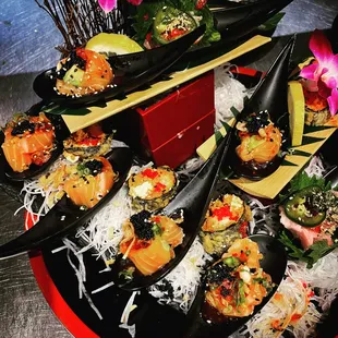 Our sushi style has no limit.  Come find out what's our Mystery item from our Master Chefs