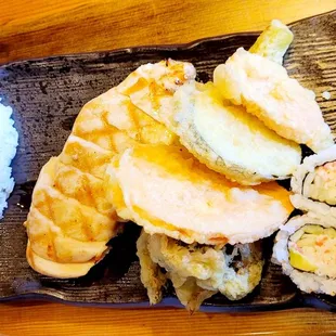 sushi and sashimi, food