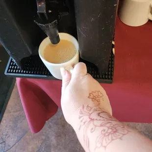 Chai included with the buffet!