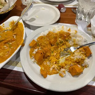 Tikka Masala chicken.