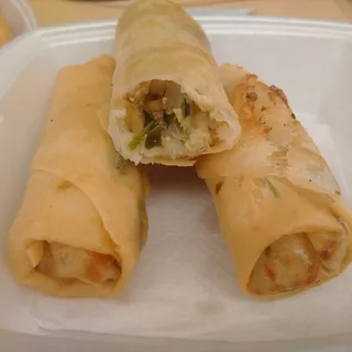 3 Piece Chicken Spring Rolls