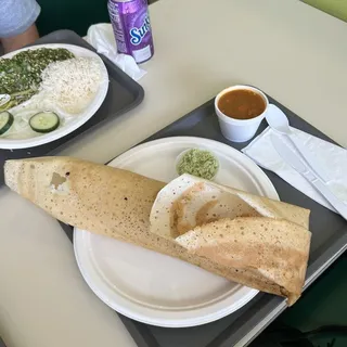 Egg Burji Dosa