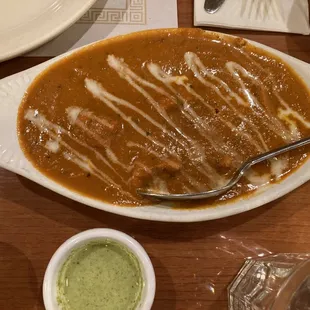 a plate of food