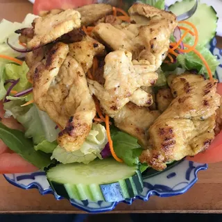 Chicken Satay Salad