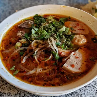 Bun Bo Hue Spicy Noodles