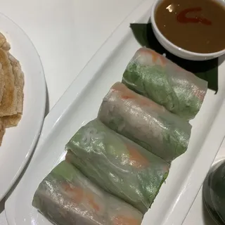 Shrimp & Pork Spring Rolls*