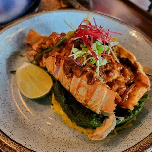 fish, grilled fish, grilled seafood, food, seafood