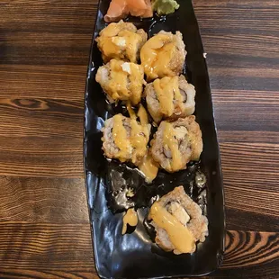 Houston roll without peppered tuna