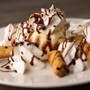 Banana Fried Ice Cream
