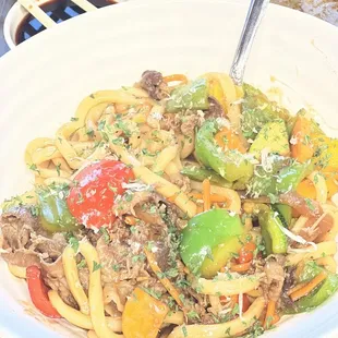 Beef Yaki Udon
