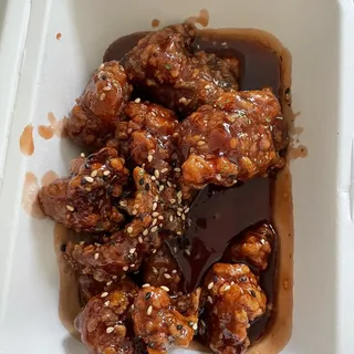 Sweet and Sour Karaage Don