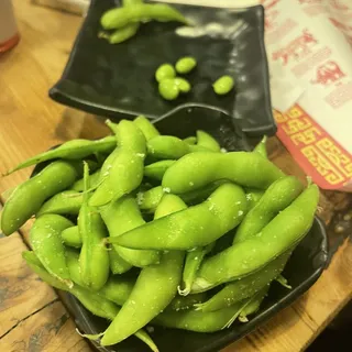 Edamame with Rock Salt