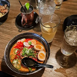 Spicy Ramen with Toppings