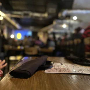 sushi and sashimi, interior