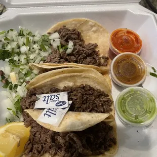 carne asada tacos
