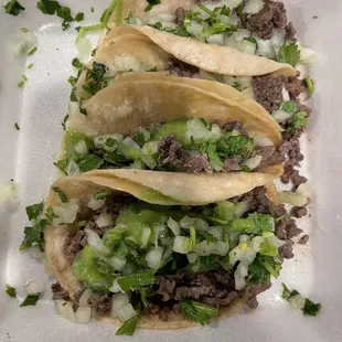 Tacos de asada