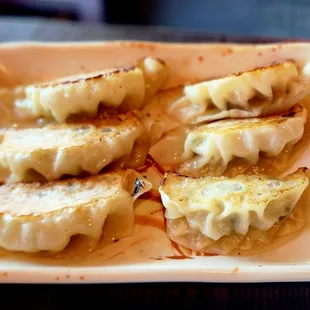 Gyoza. $7.55.