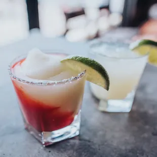 Frozen Margaritas on the Rooftop