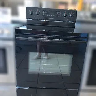 Samsung Black Electric Stove $450