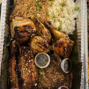 The large family platter. Barkada platter.  To-go.