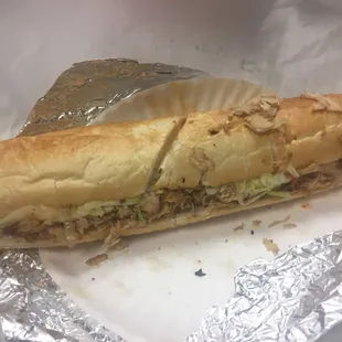 Chicken cheesesteak (half)