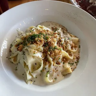 Lemon Pepper Fettuccine