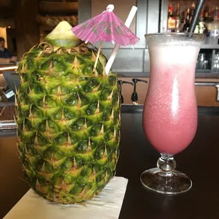 Beautiful resort and beautiful drinks! The one on the left is the Lapu Lapu.