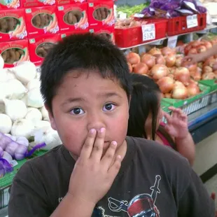 Alex hates the smell