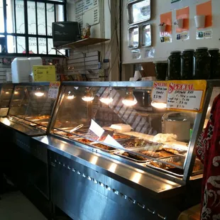 They have already cooked food if you need food fast and on the go.