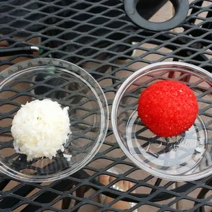 Red velvet and coconut