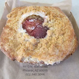 Plum Brioche