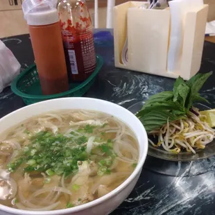 Big bowl of chicken pho for only 6.50