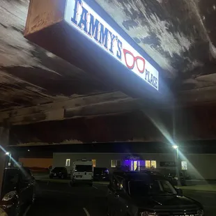 cars parked in a parking lot