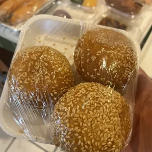 Sesame balls